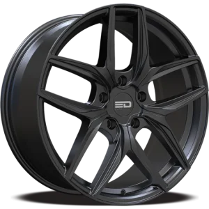 Euro Design – Forza – Black – 20″x9″ 38mm – All weather Wheels – F209D3863MB